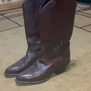 Dan Post Oxblood cowboy boots